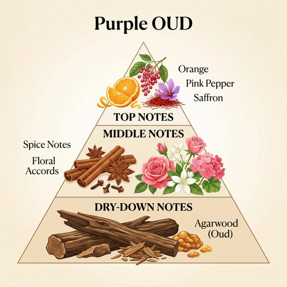Purple OUD - Premium Fragrance by ScenZora Alternate View